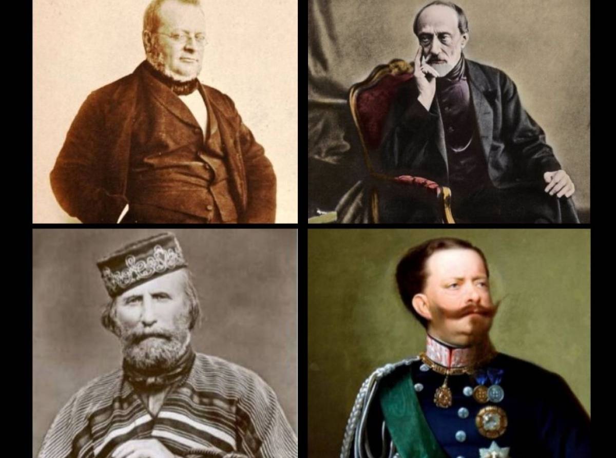 Cavour, Mazzini, Garibaldi e Vittorio Emanuele II: pregi, difetti e curiosità dei protagonisti del Risorgimento